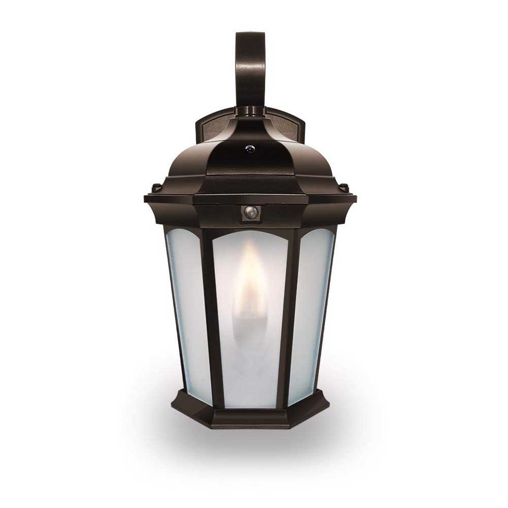 Flame Lantern - Water Glass - Photocell & Motion Sensor - BZ