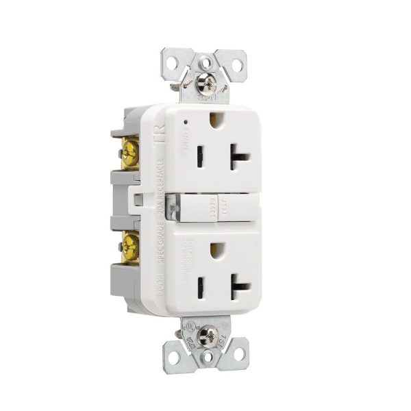 Eaton TRGF20W - Slim GFCI Receptacle Outlet Tamper Resistant